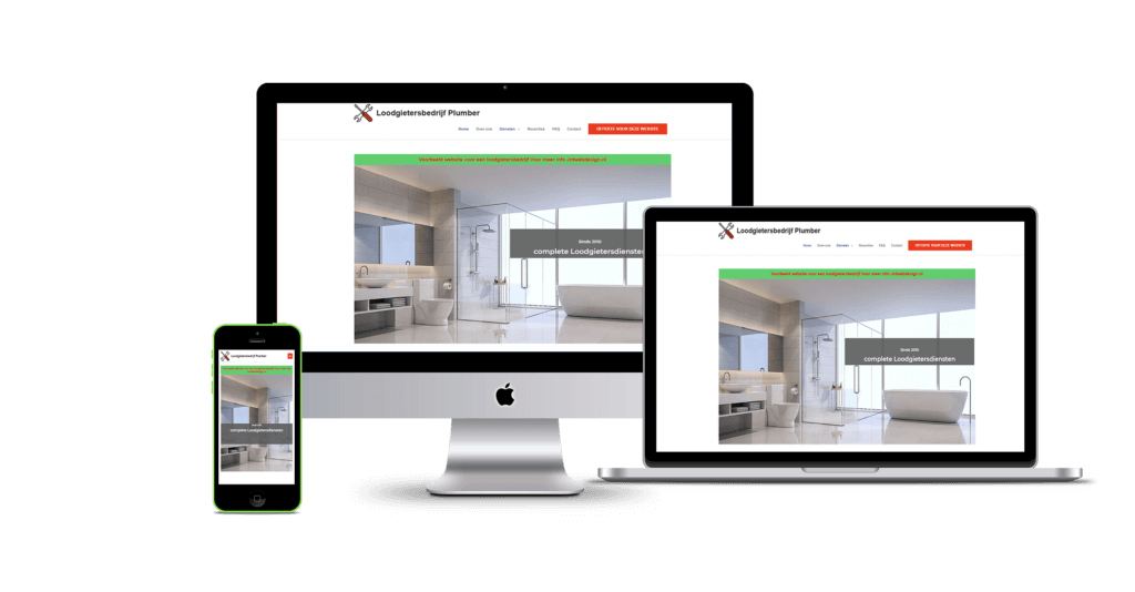 Installatiebedrijf website-Jrdwebdesign-voorbeeld-